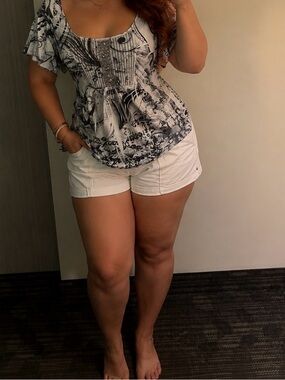 Y2K Print Top
